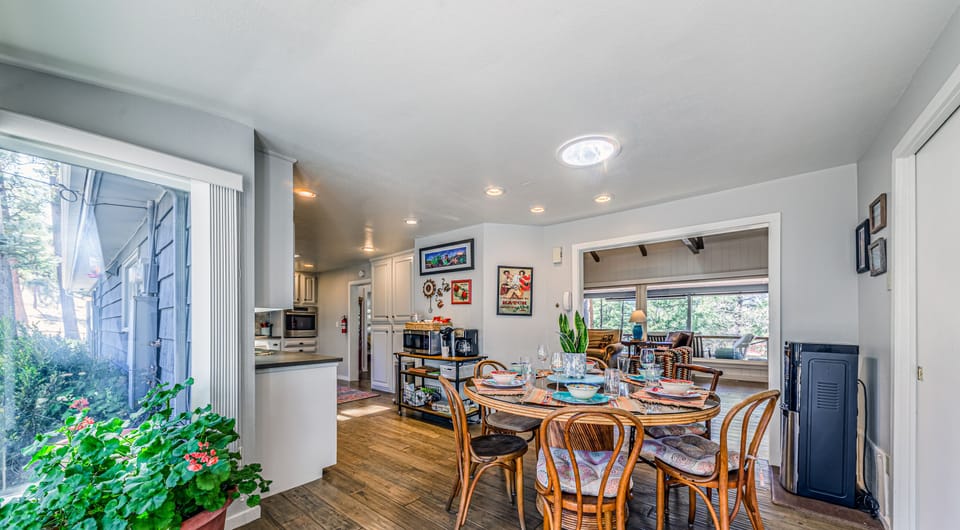 Entry opens to dining room
