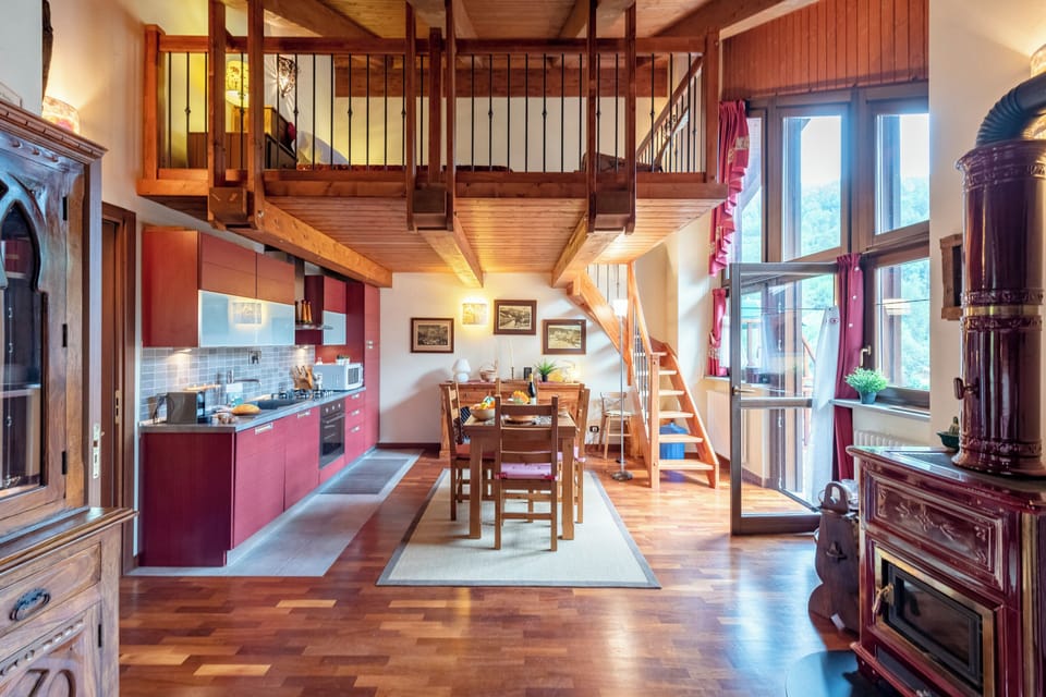 Living and dining room