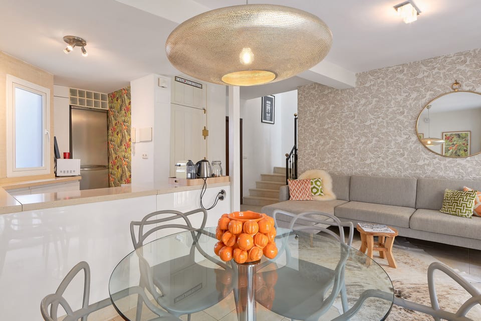 Comfort Duplex | Living area | 50-inch LCD TV with cable channels