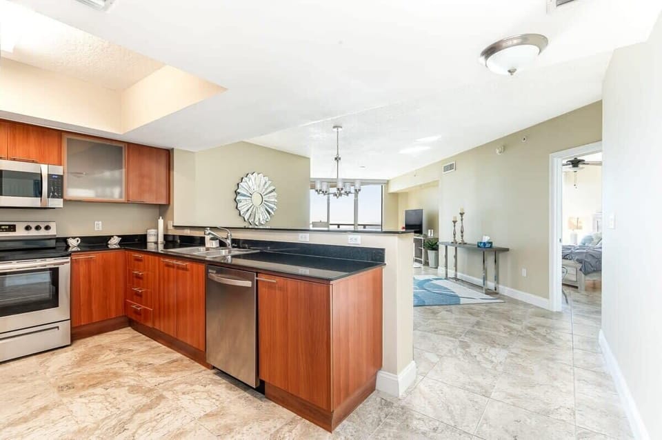 Fully equipped kitchen for all cooking needs.