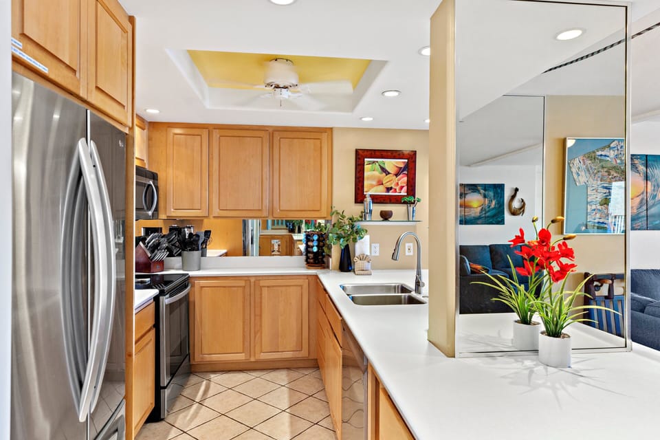 Fully equipped kitchen