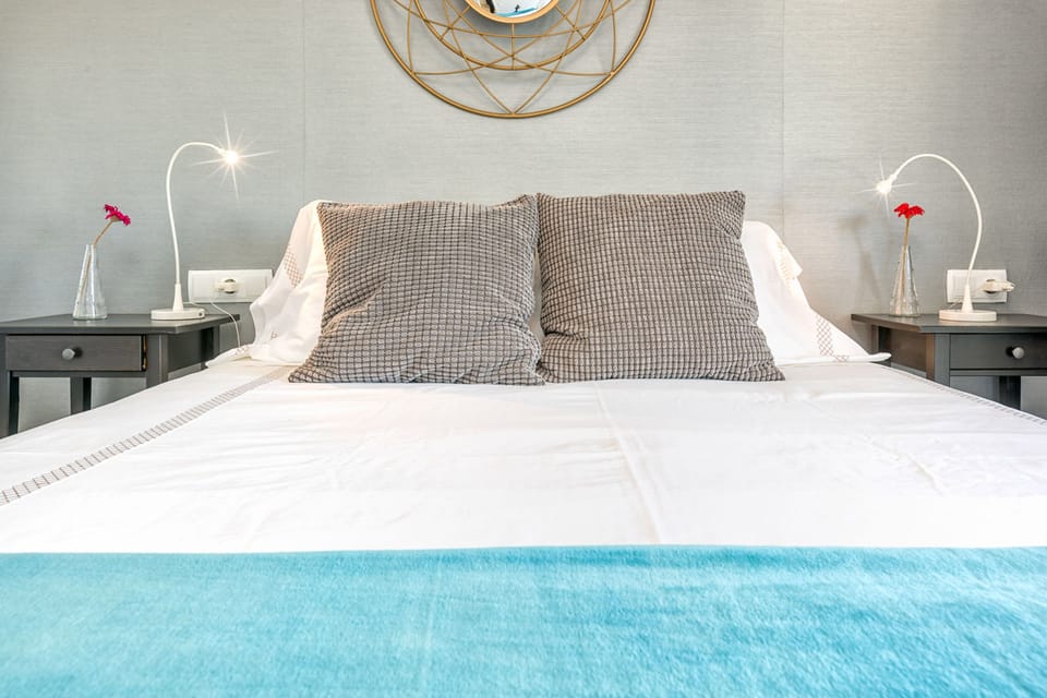 1 bedroom, down comforters, individually decorated