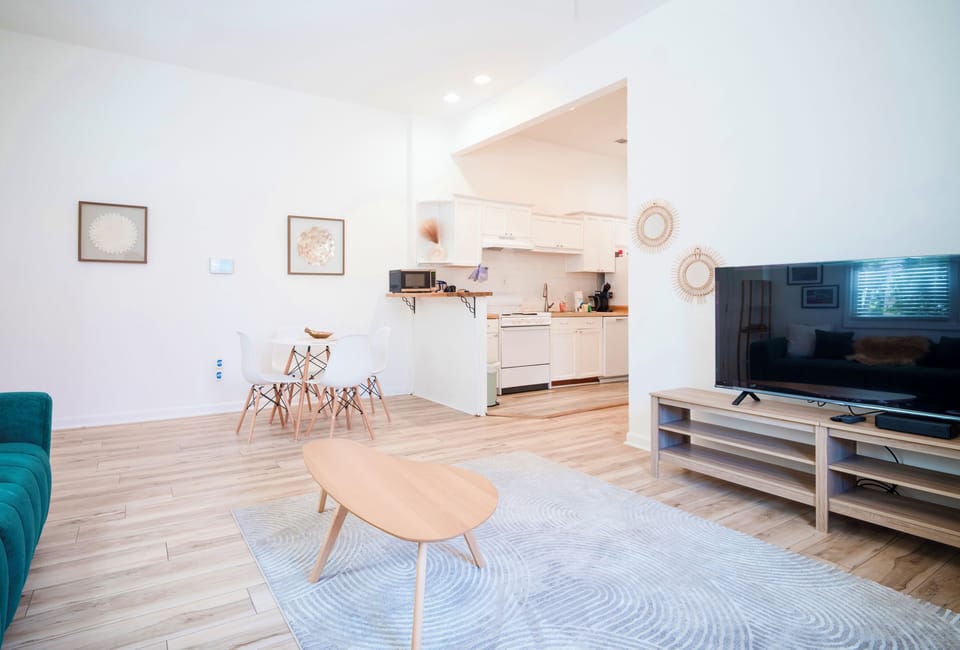 Living room with Smart TV
