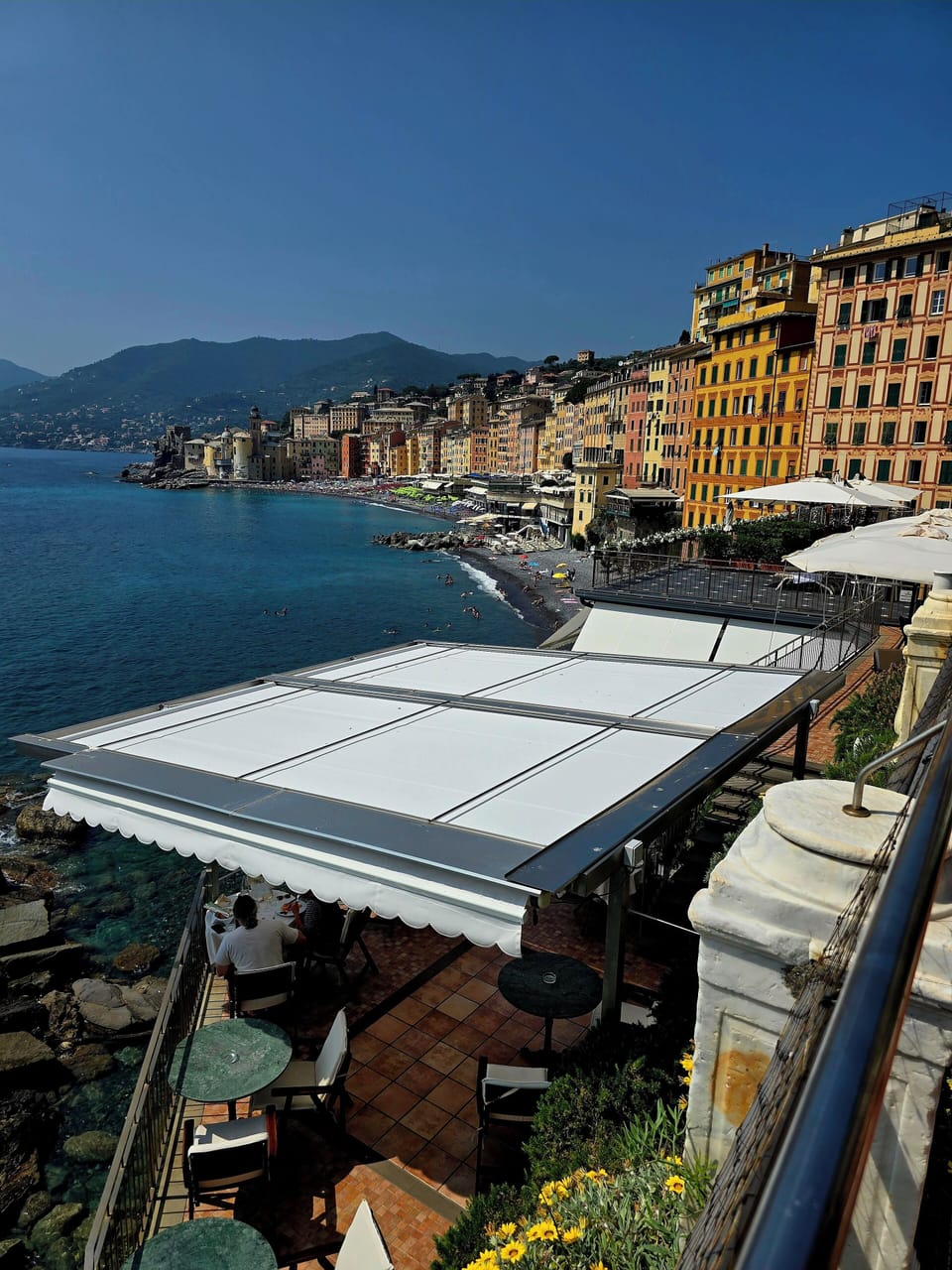 Camogli beached less than 2miles from the appartment
