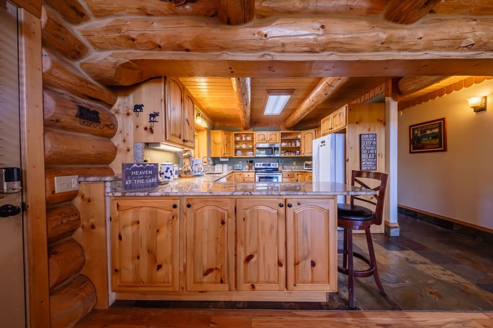 Whip up your favorite meals in the fully equipped kitchen