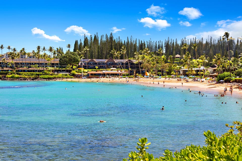 Near the famous Napili Ba