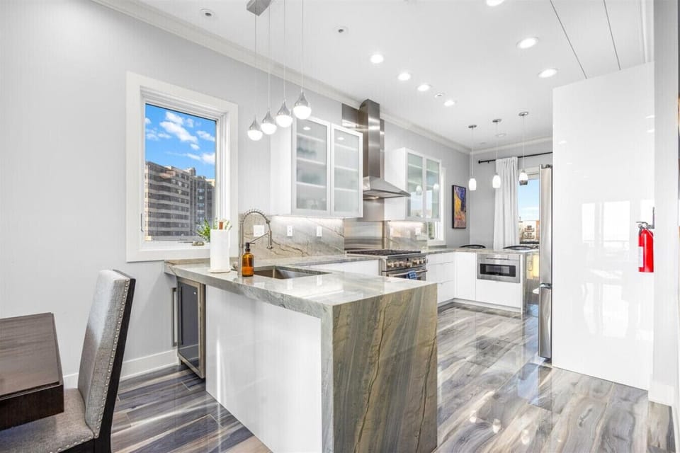 Chef’s Kitchen with Premium Finishes