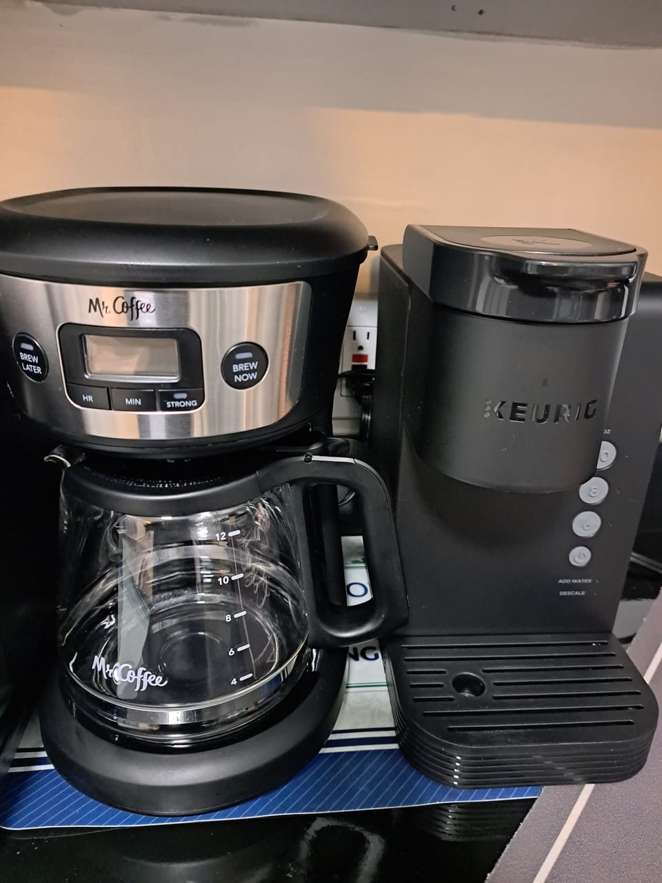 Coffee Brew and pods machines