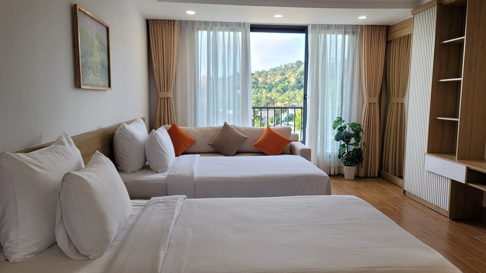 Family Double Room, 2 Bedrooms, Hill View | In-room safe, desk, blackout drapes, free WiFi