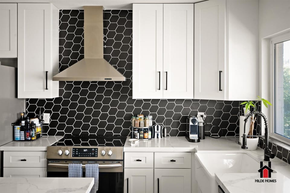 If you love to cook at home, you'll find this kitchen a dream!