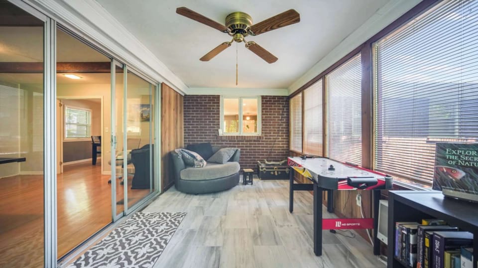 Game Room: This bright and airy space is created for you to breathe and relax.