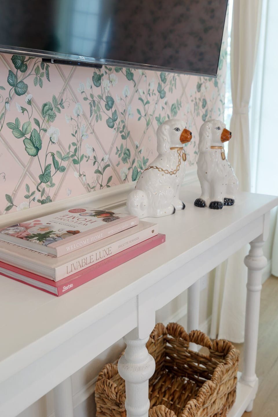 Step into a space with elegant artwork, chic accessories, and tasteful accents.