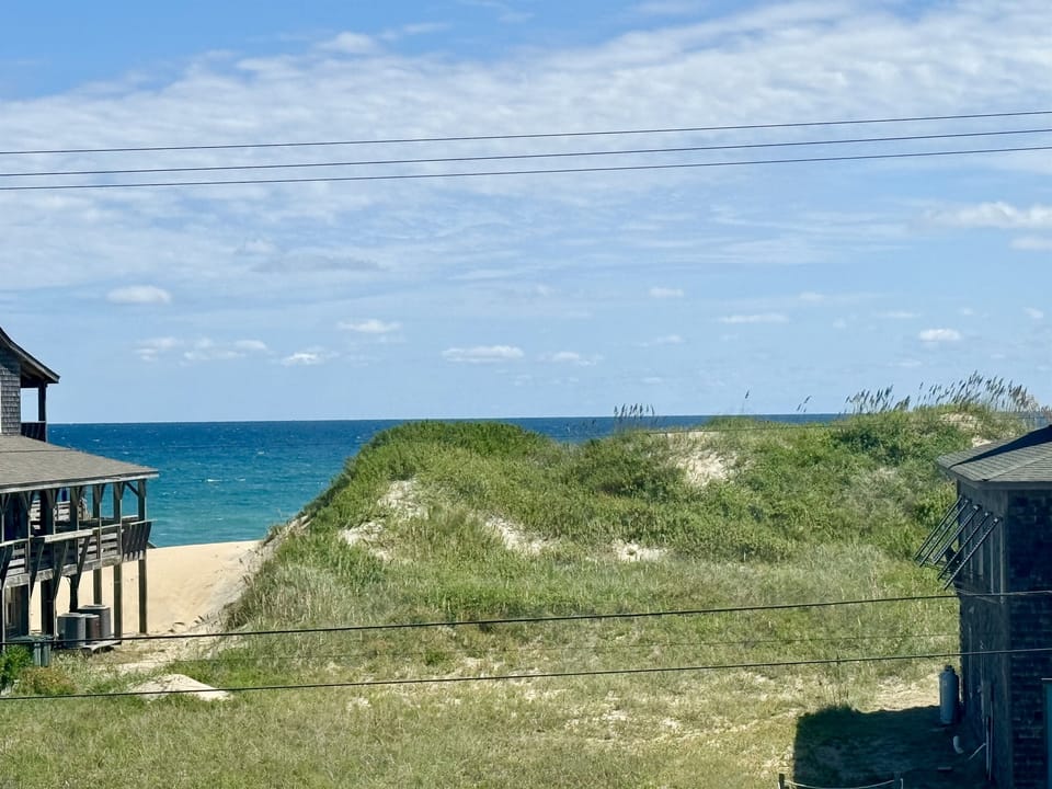 View from Ocean Breeze Beach House