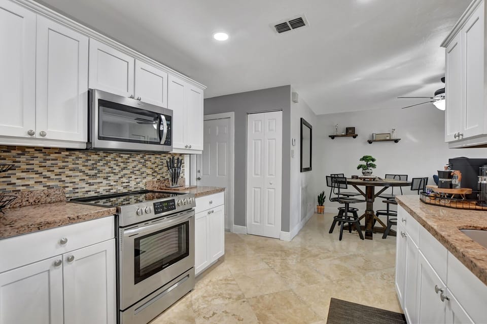 Indoors, Floor, Kitchen, Microwave, Oven