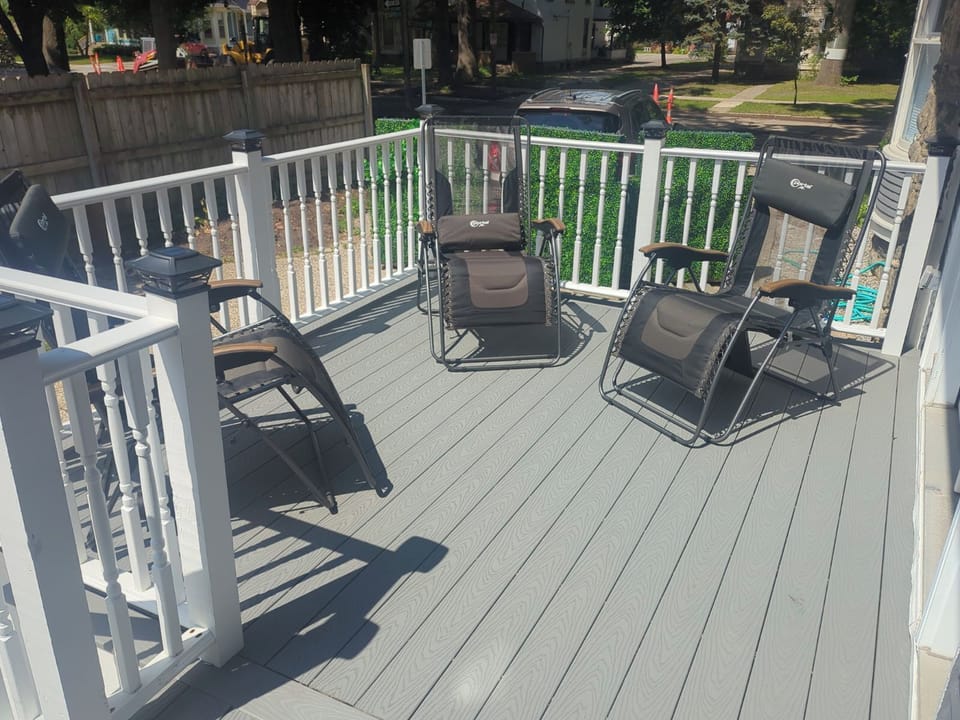 Deck chairs for your use