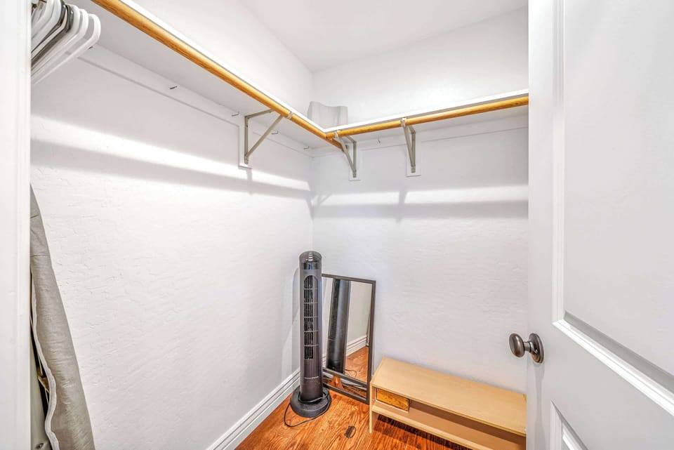 Bedroom 1 closet