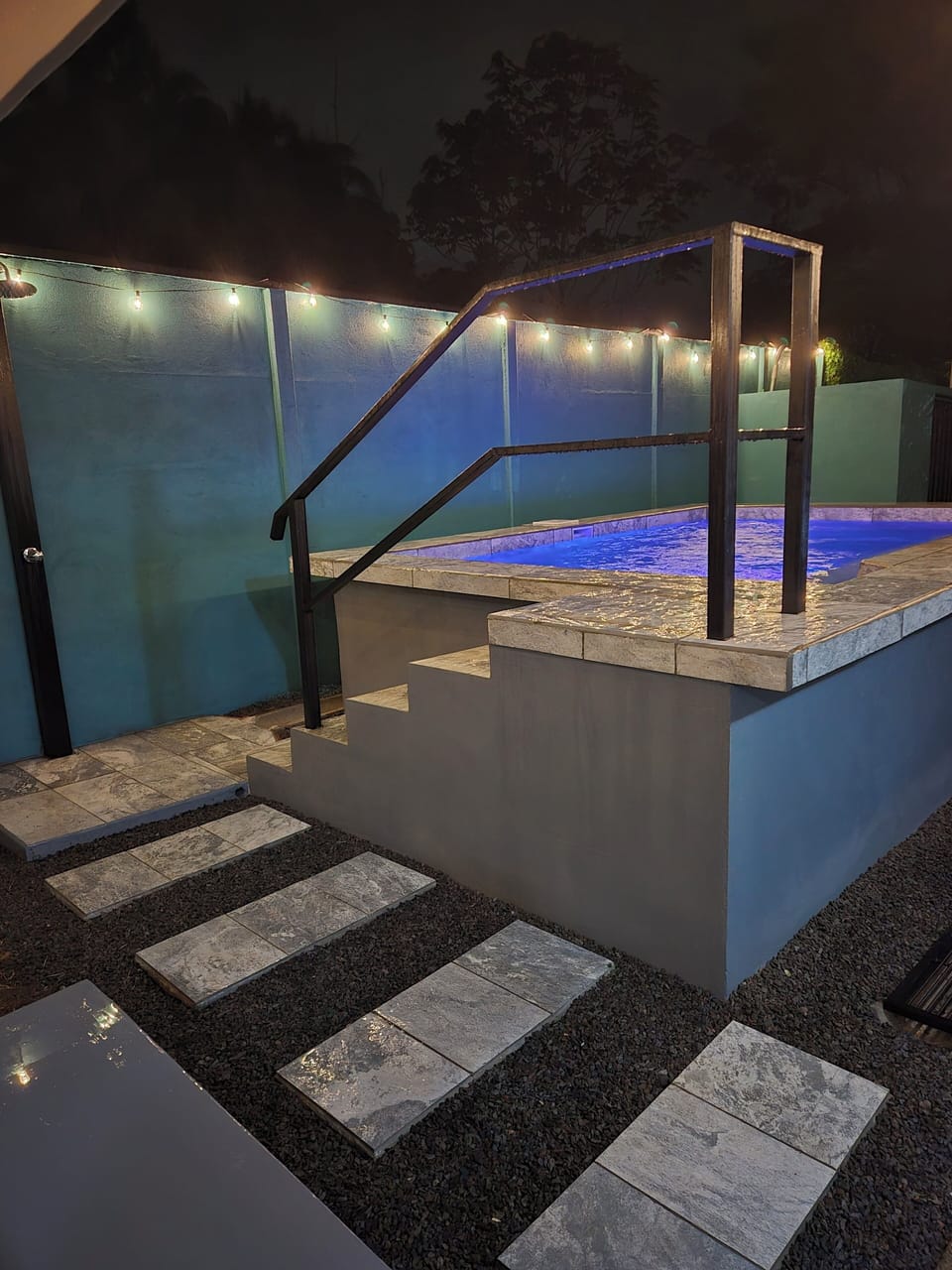 New private plunge pool