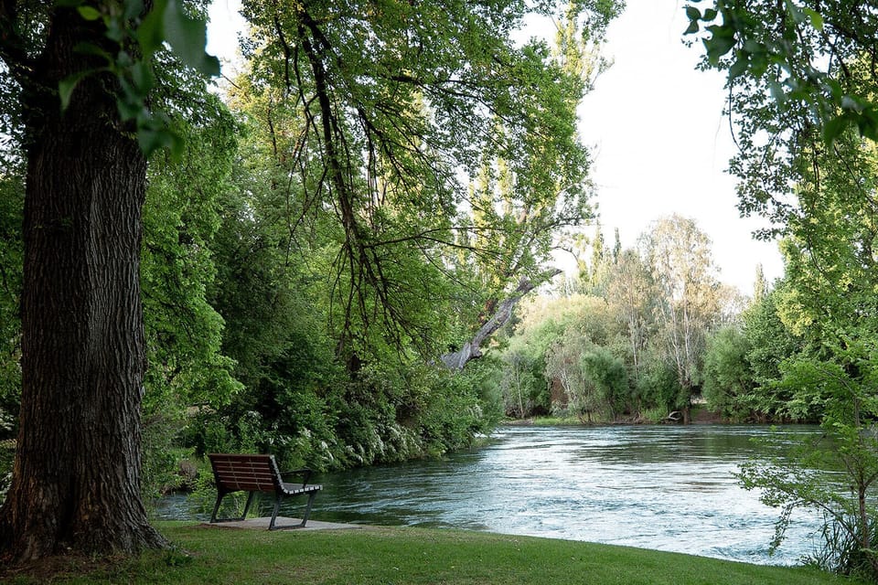 Just a short stroll away is the mighty Tumut river - bring your rod during trout season!