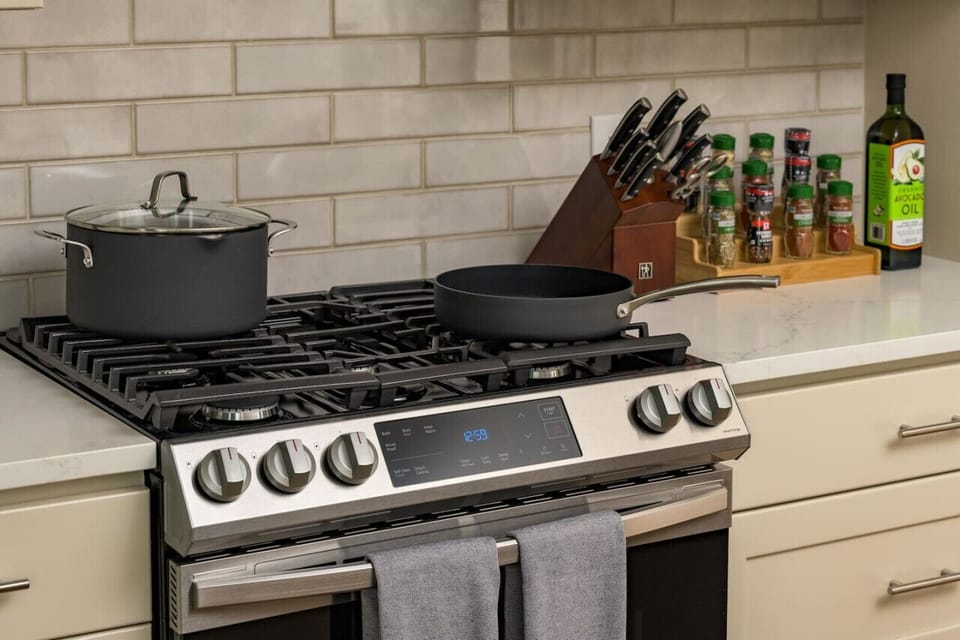 Fully Stocked Kitchen