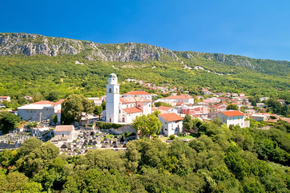Historic town of Bribir in Vinodol Valley