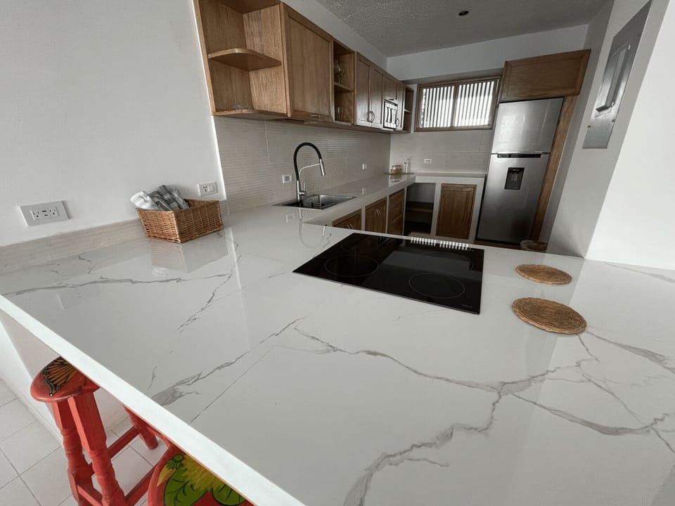 Well equipped kitchen