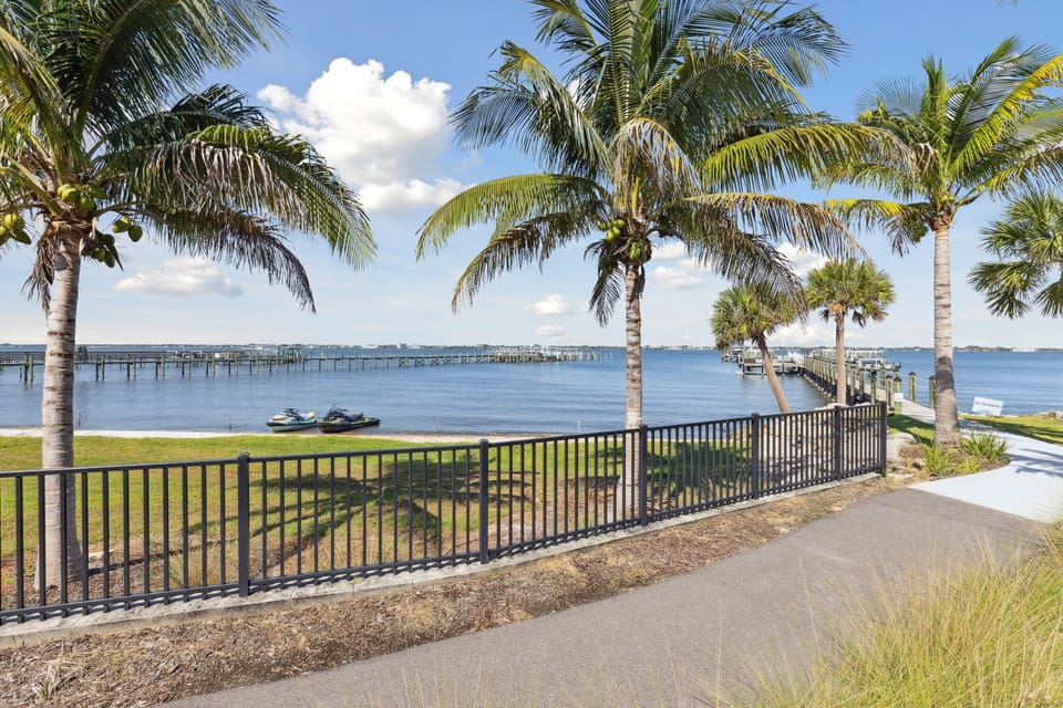 Enjoy a stroll along the riverfront trails