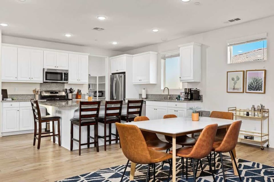 Comfortable dining space for everyone.