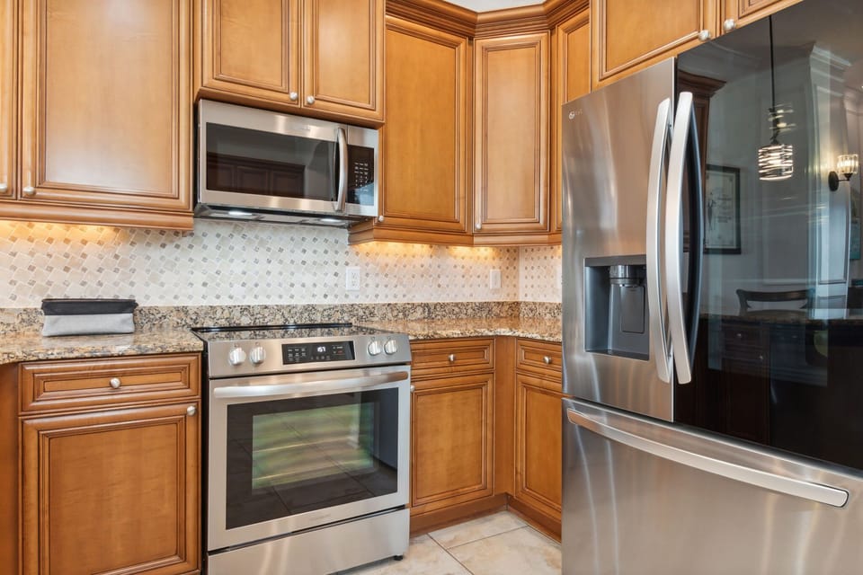 Stainless steel appliances