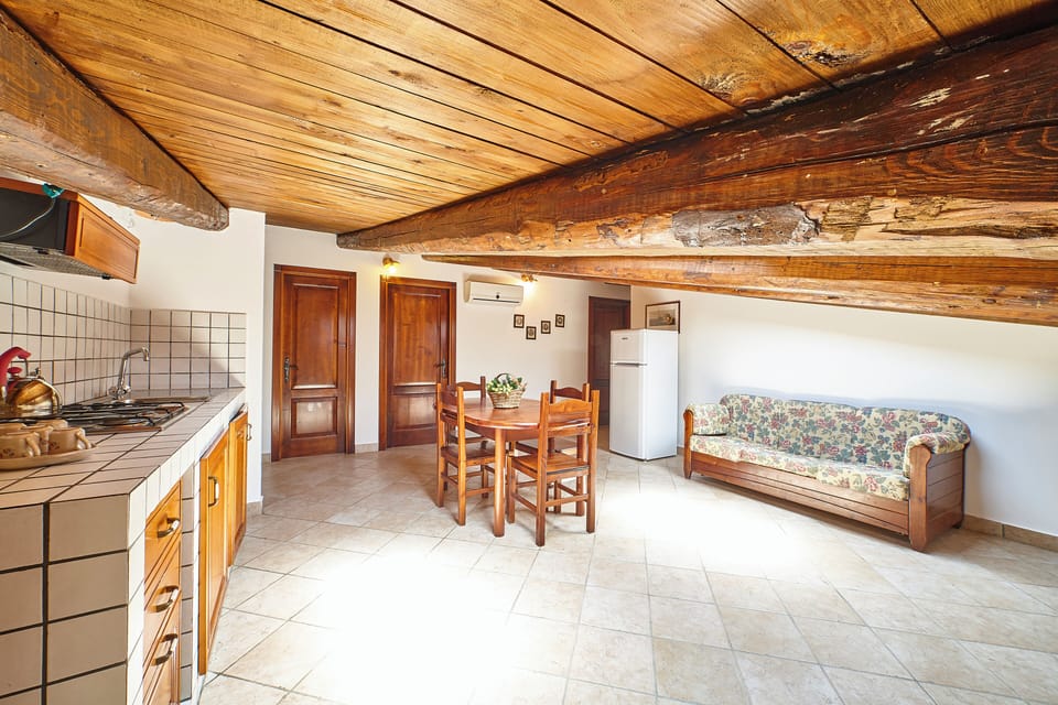 Apartment | Private kitchen | Mini-fridge, highchair