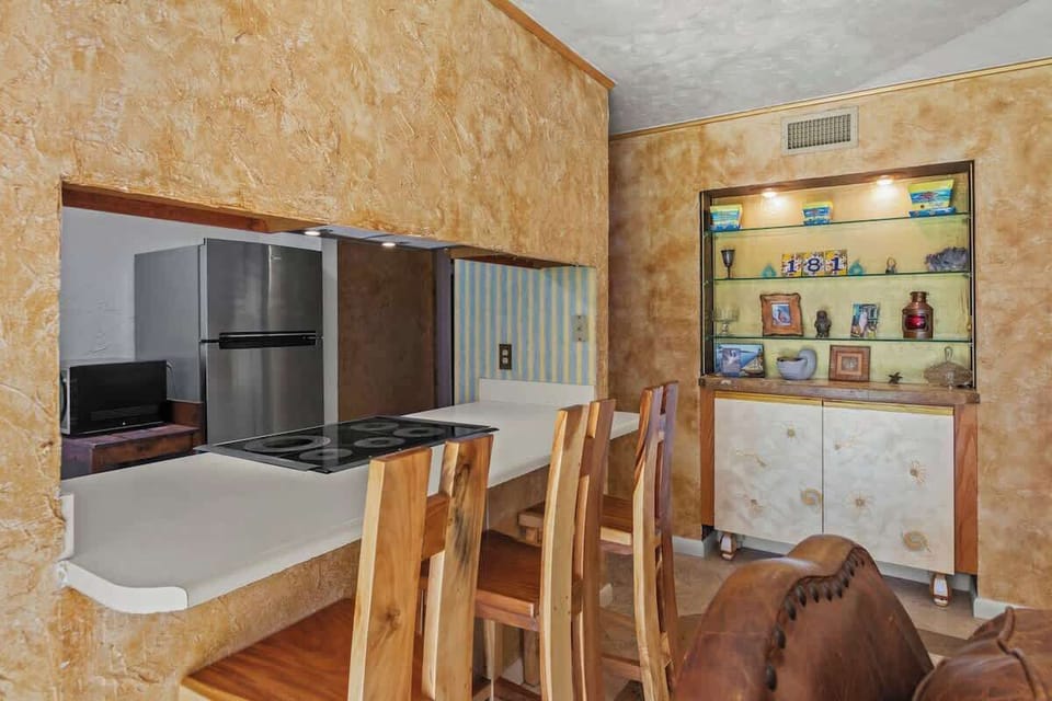Our breakfast bar is perfect for quick meals or morning coffee.
