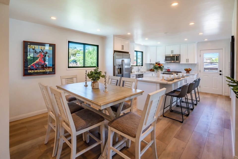 Indoor dining area