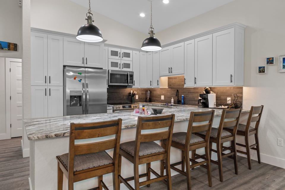 Fully equipped kitchen