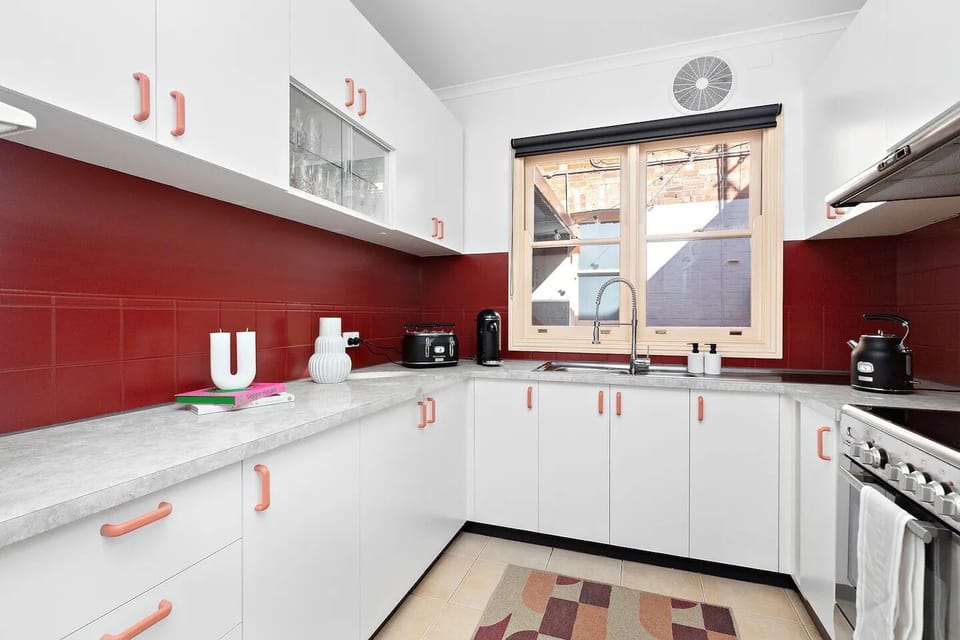 Shared fridge, microwave