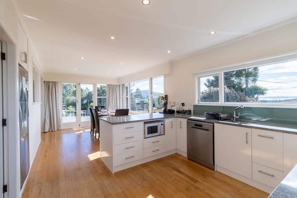 Open Kitchen With Rural Outlook