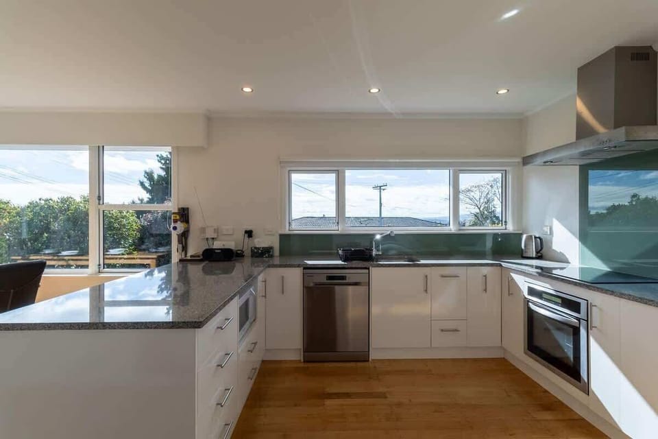 Kitchen Island And Window Views