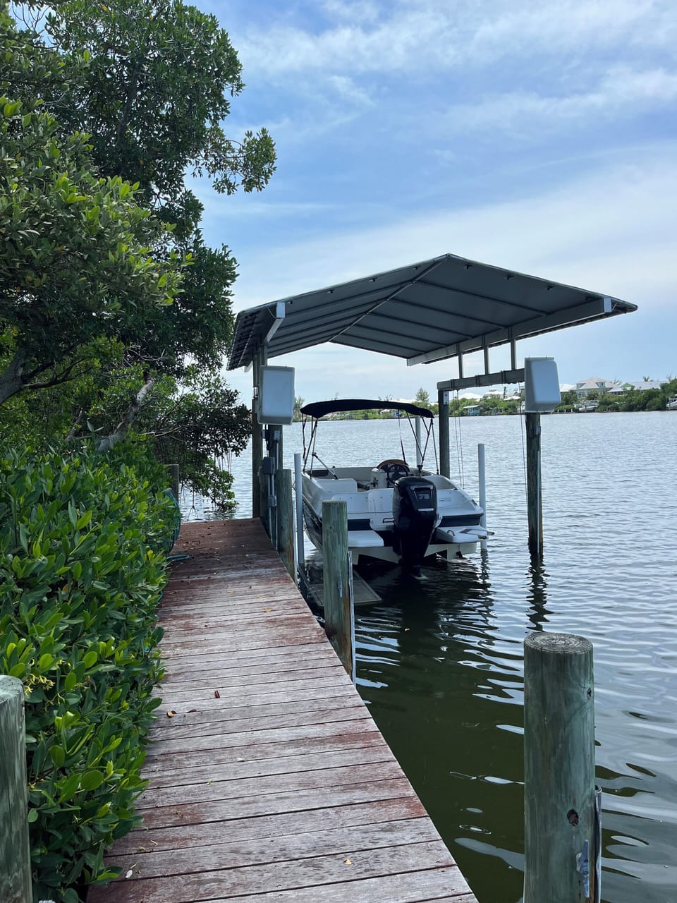 Bring your boat.  Enjoy this protected aquatic preserve.