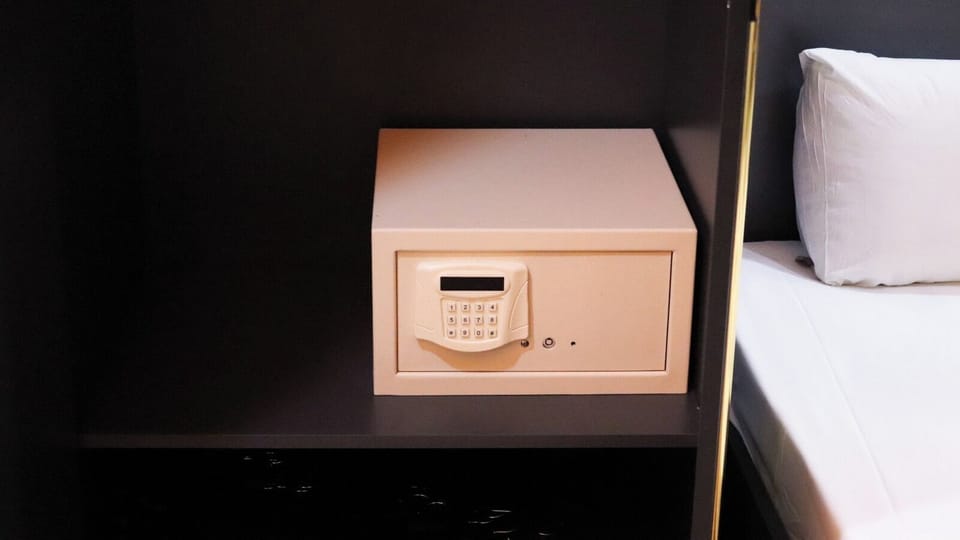 In-room safe, blackout drapes, soundproofing, free WiFi