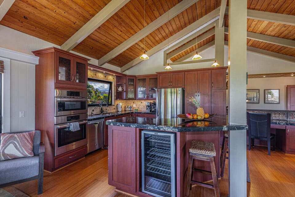 kitchen view from living room