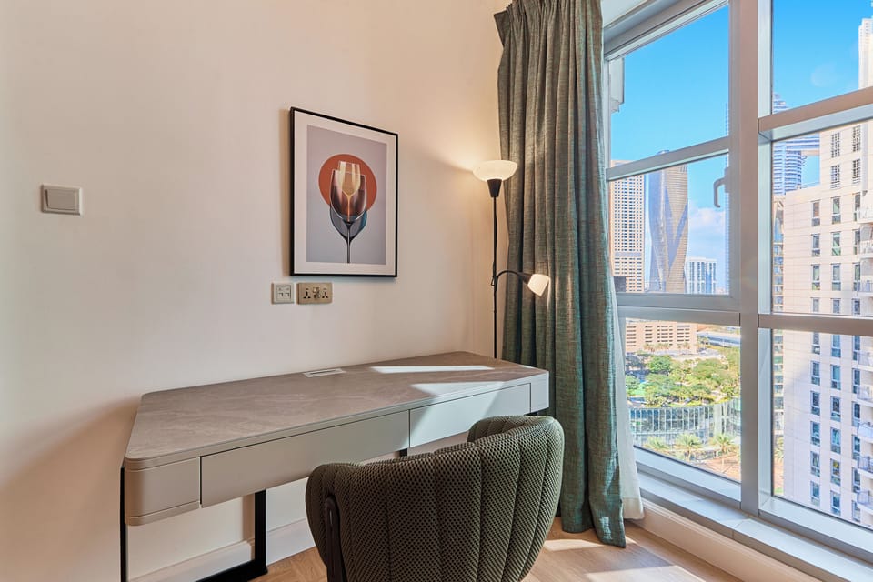 Deluxe Apartment, City View | 1 bedroom, Egyptian cotton sheets, premium bedding, in-room safe
