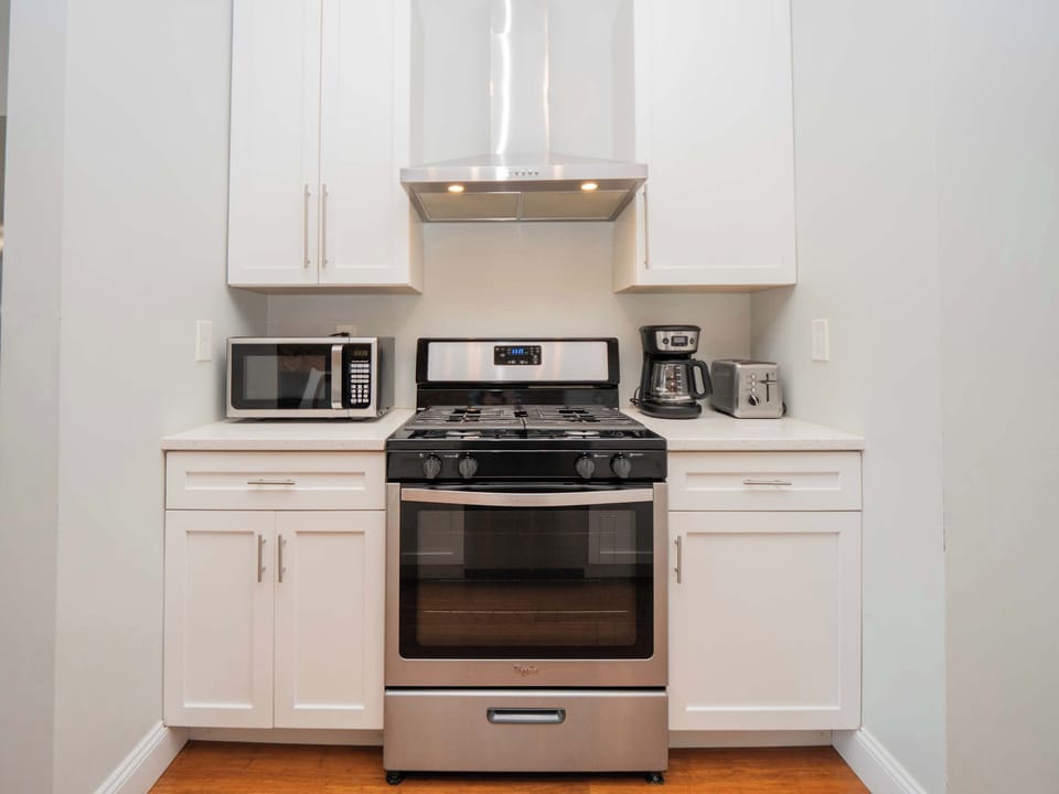 Our kitchen is stocked with all the essentials!