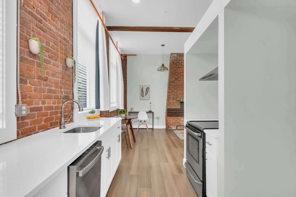 Kitchen with plenty of counter space