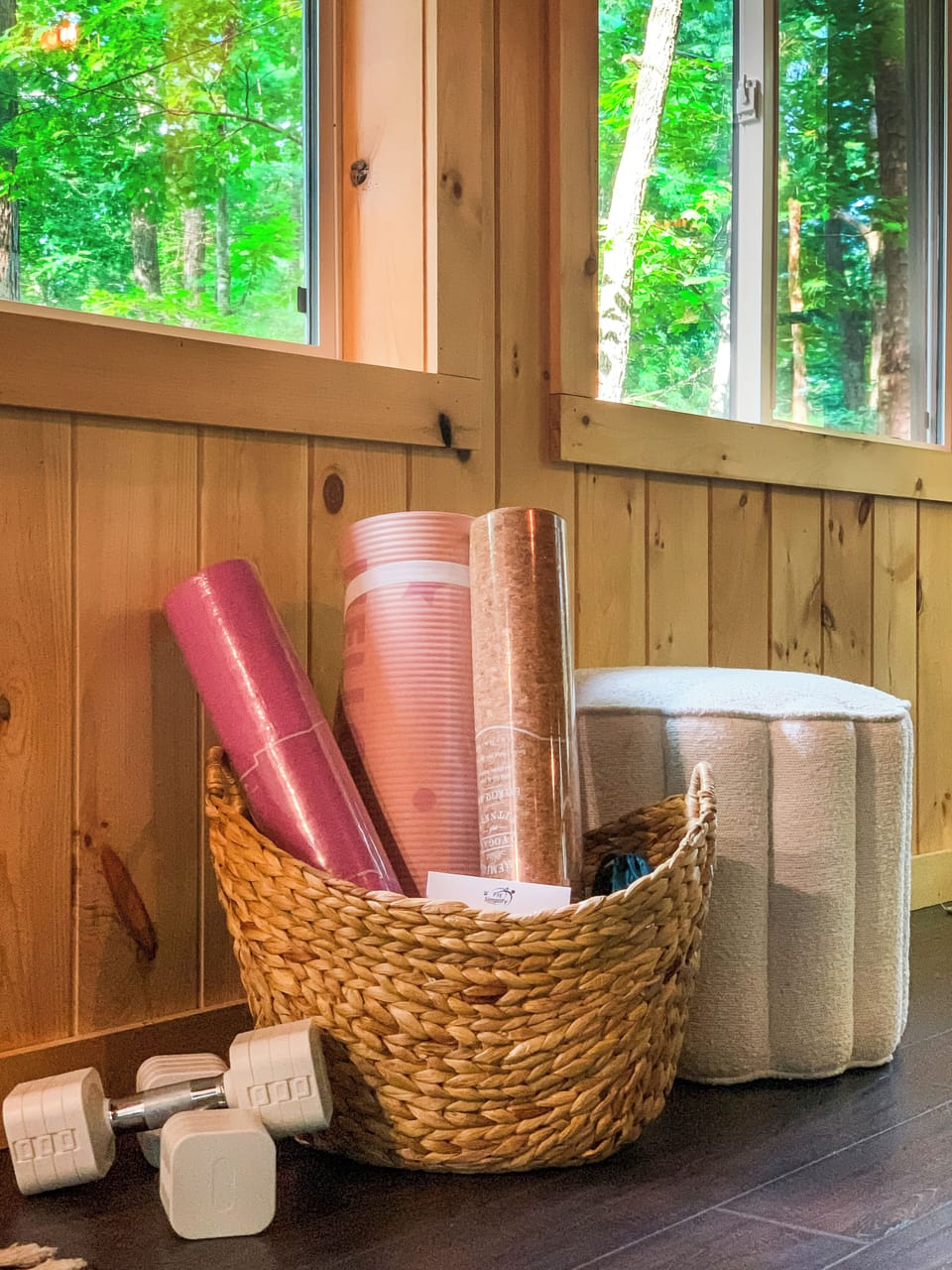 Yoga den and fitness supplies