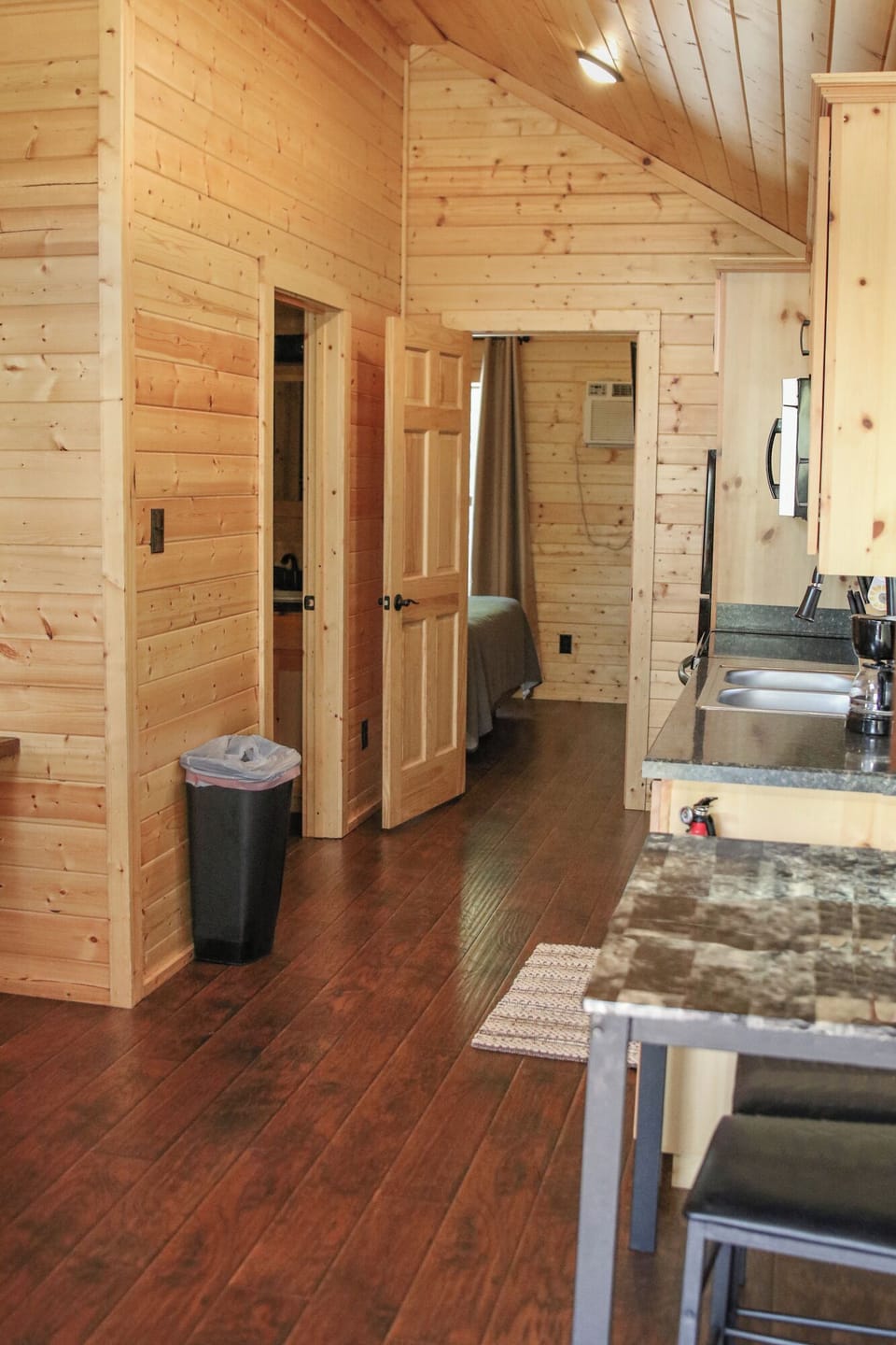 inside cabin