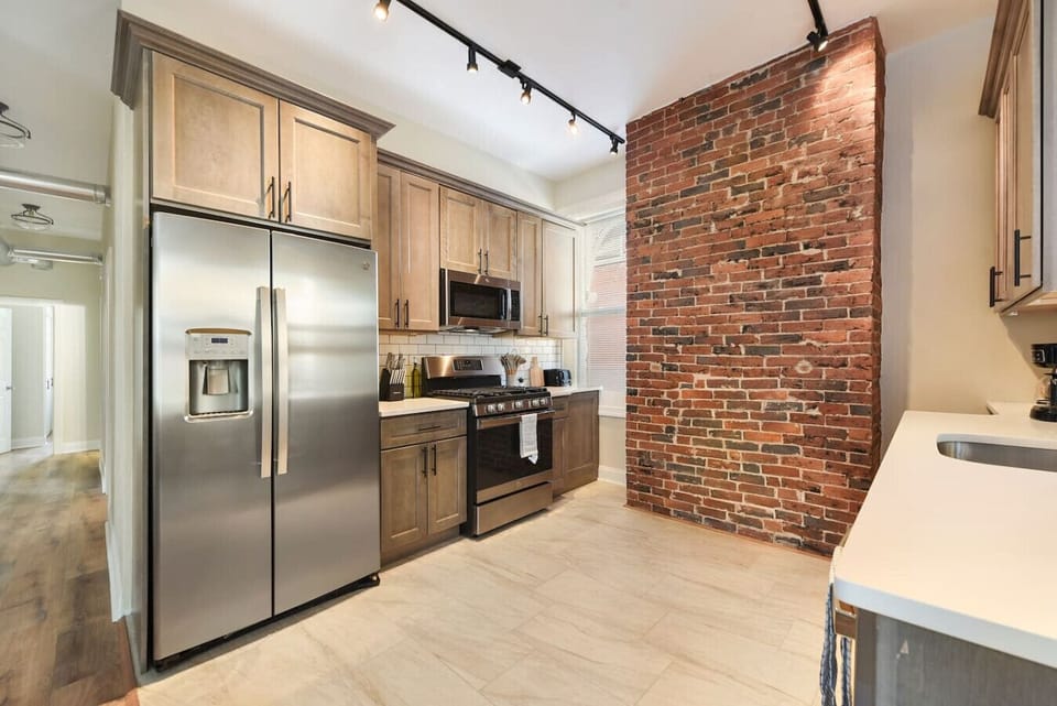 Fully Stocked Kitchen With NEW Stainless Steel Appliances