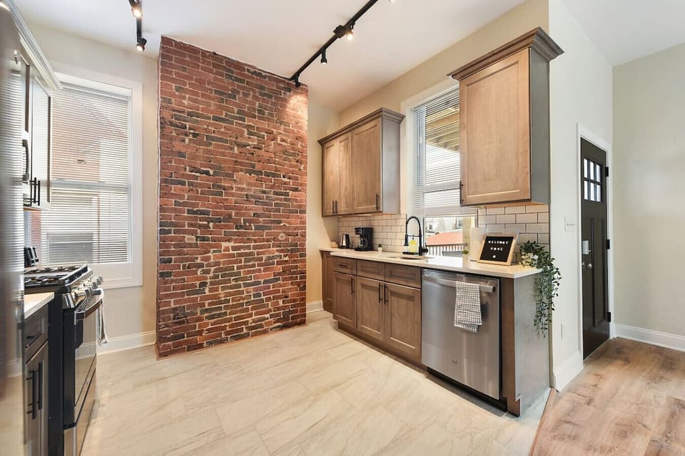 Fully Stocked Kitchen With NEW Stainless Steel Appliances