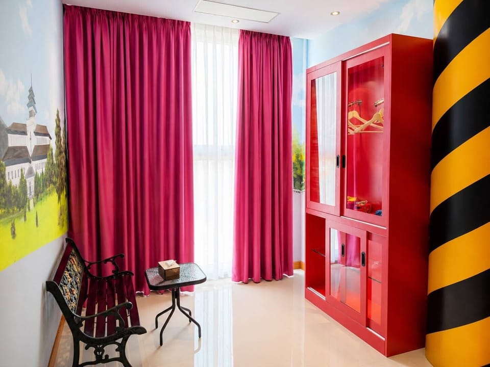 Firetruck Theme | Premium bedding, desk, rollaway beds (surcharge), WiFi (free)