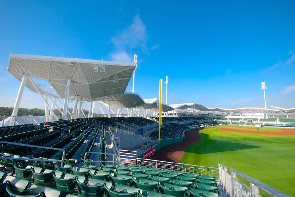 JetBlue Park & Hammond Stadium (not shown) - spring training facilities for the Red Sox & Twins - are both in nearby Fort Myers.
