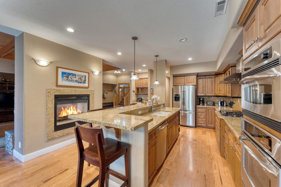 Chef's dream kitchen.
