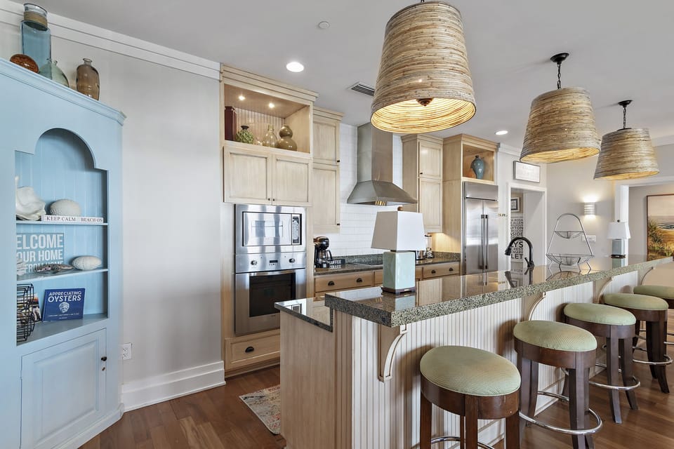 WaterHouse 402 - Seacrest Beach - Kitchen Area