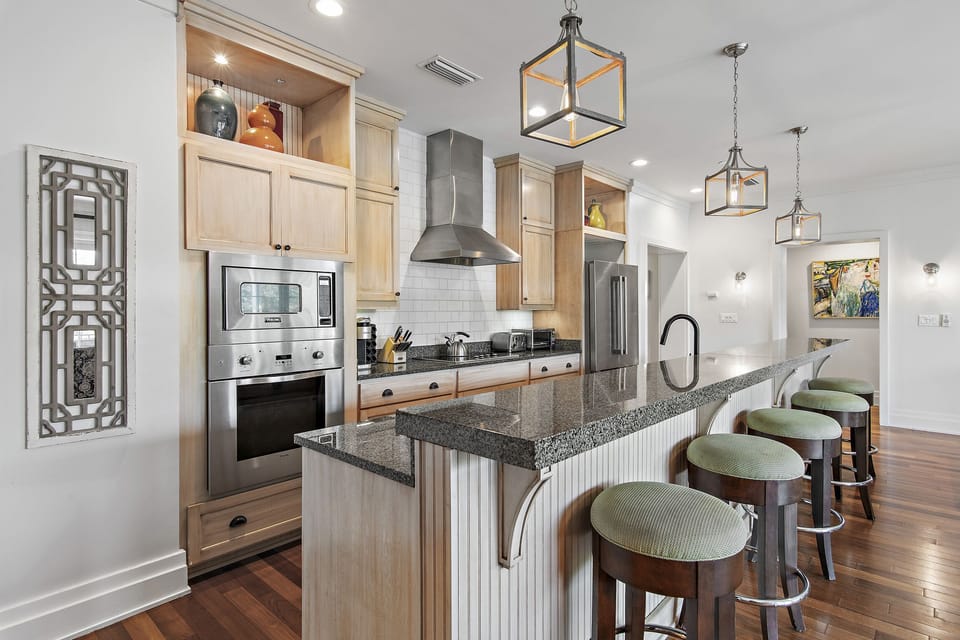 WaterHouse 202 - Seacrest Beach - Kitchen Bar Area